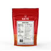 Blue Tea Detox Kahwa Hibiscus Flower Tea - 30 Pyramid Tea Bags | Detox Blend Improves Immunity - Caffeine Free, No-Additives, Non GMO | Plant Based Tangy Taste - Zipper Pack